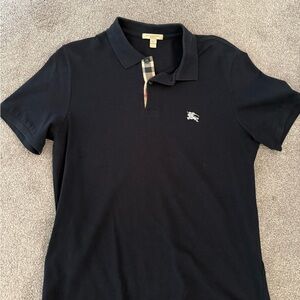 Burberry Navy Polo Shirt